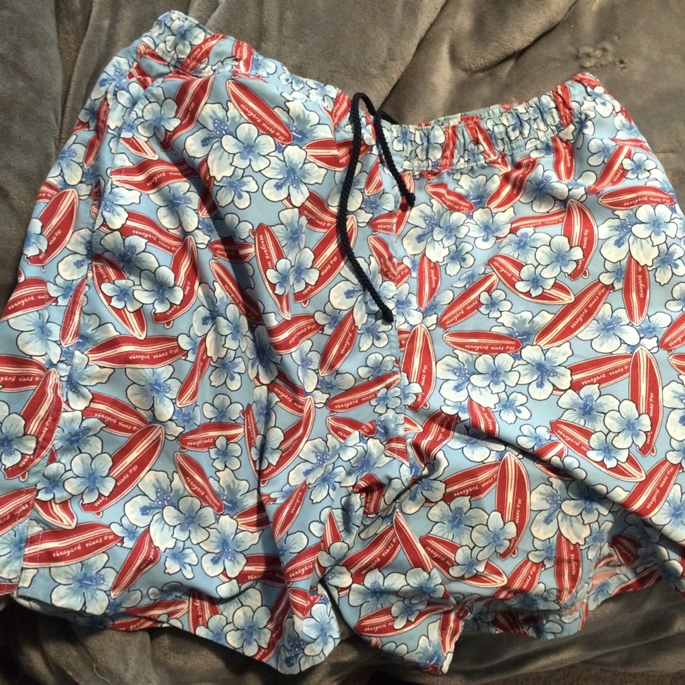 Vineyard vines swim trunks